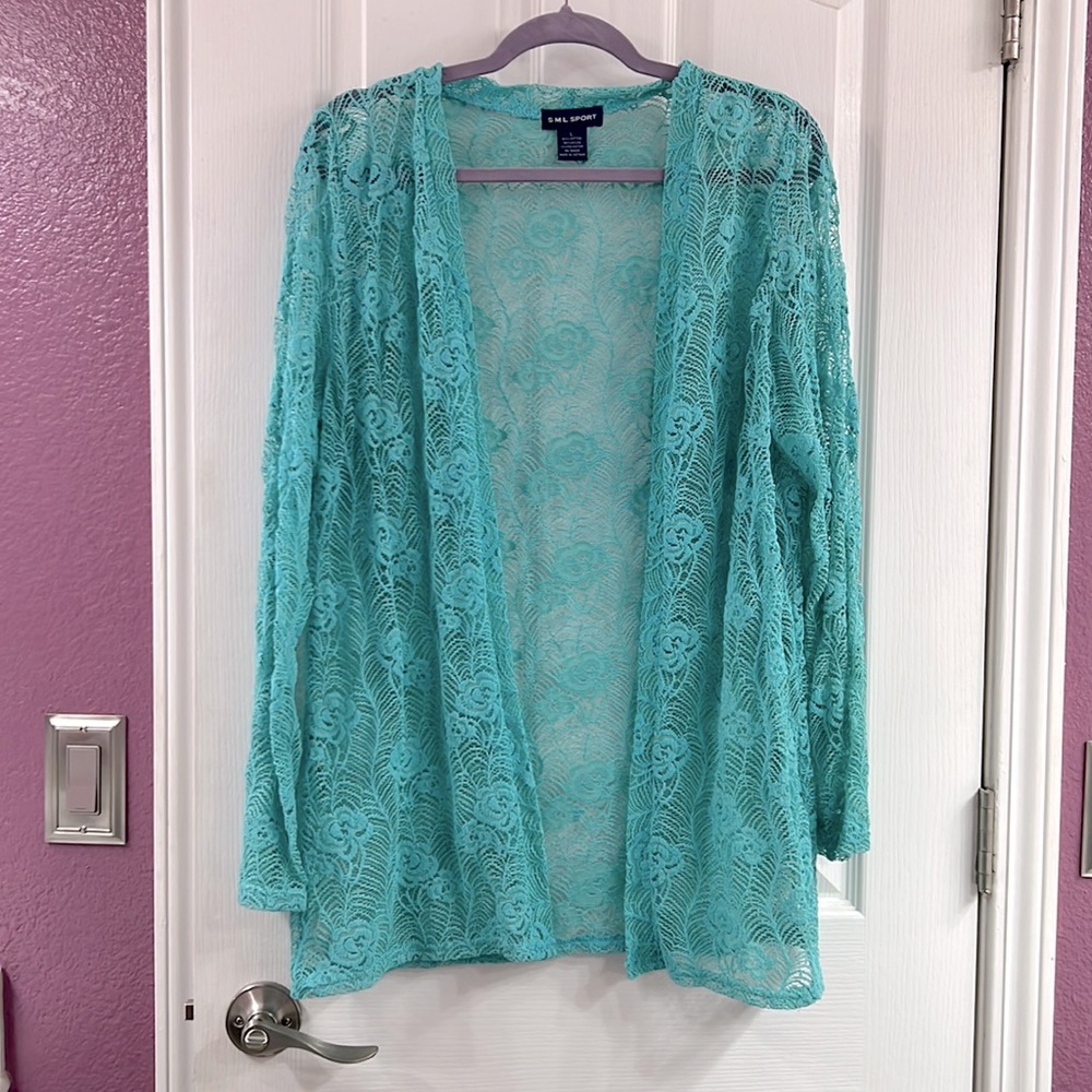 Open front cardigan